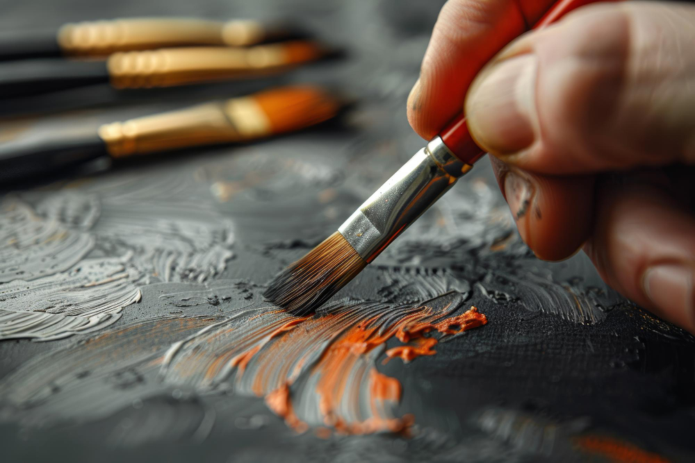 Velora OilArt 藝術家創作過程